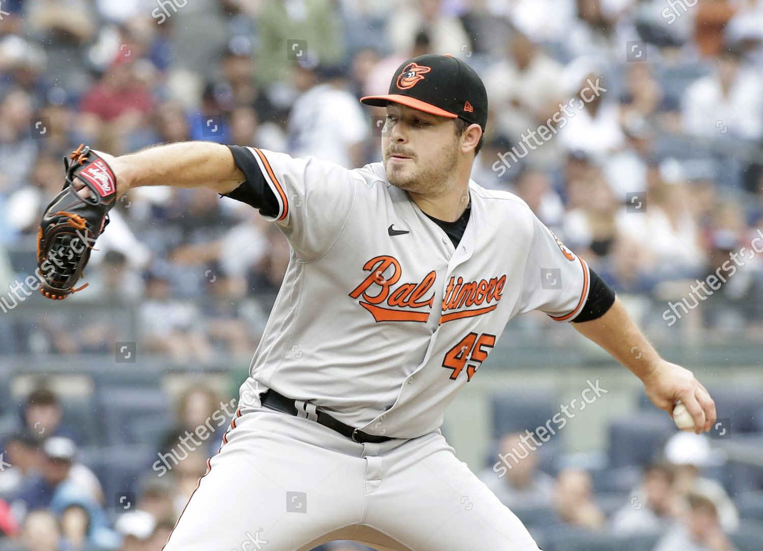 Baltimore Orioles Starting Pitcher Keegan Akin Editorial Stock Photo ...