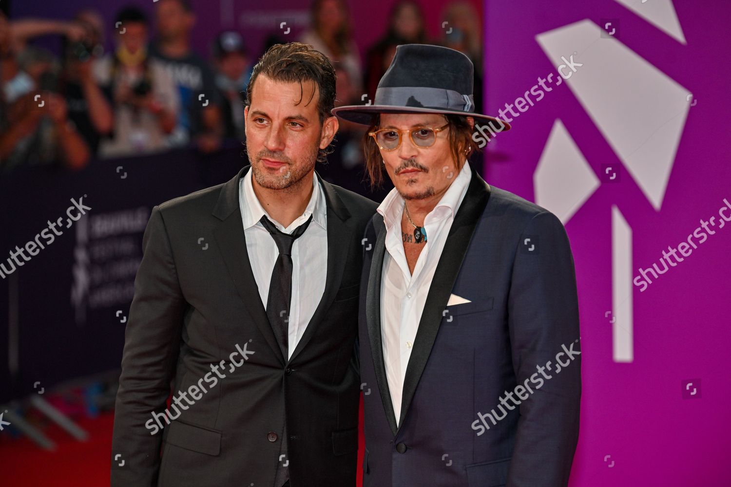 Johnny Depp Arrives On Red Carpet Editorial Stock Photo - Stock Image