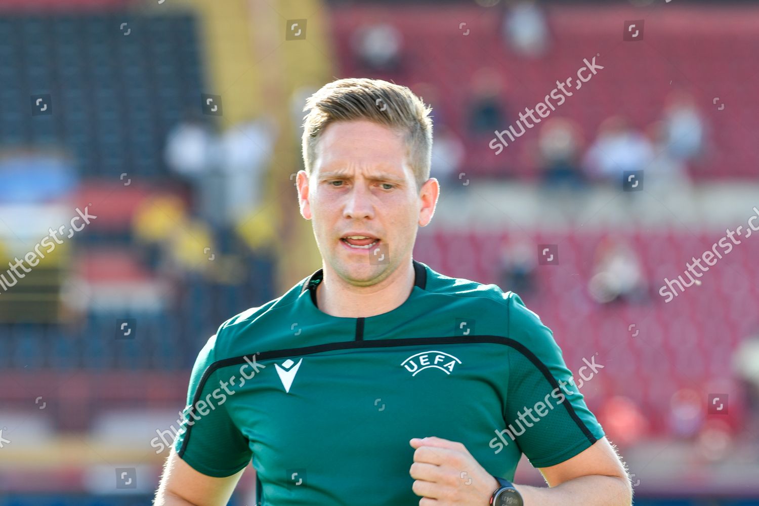 Espen Eskas Norvegia Referee Match Editorial Stock Photo Stock Image