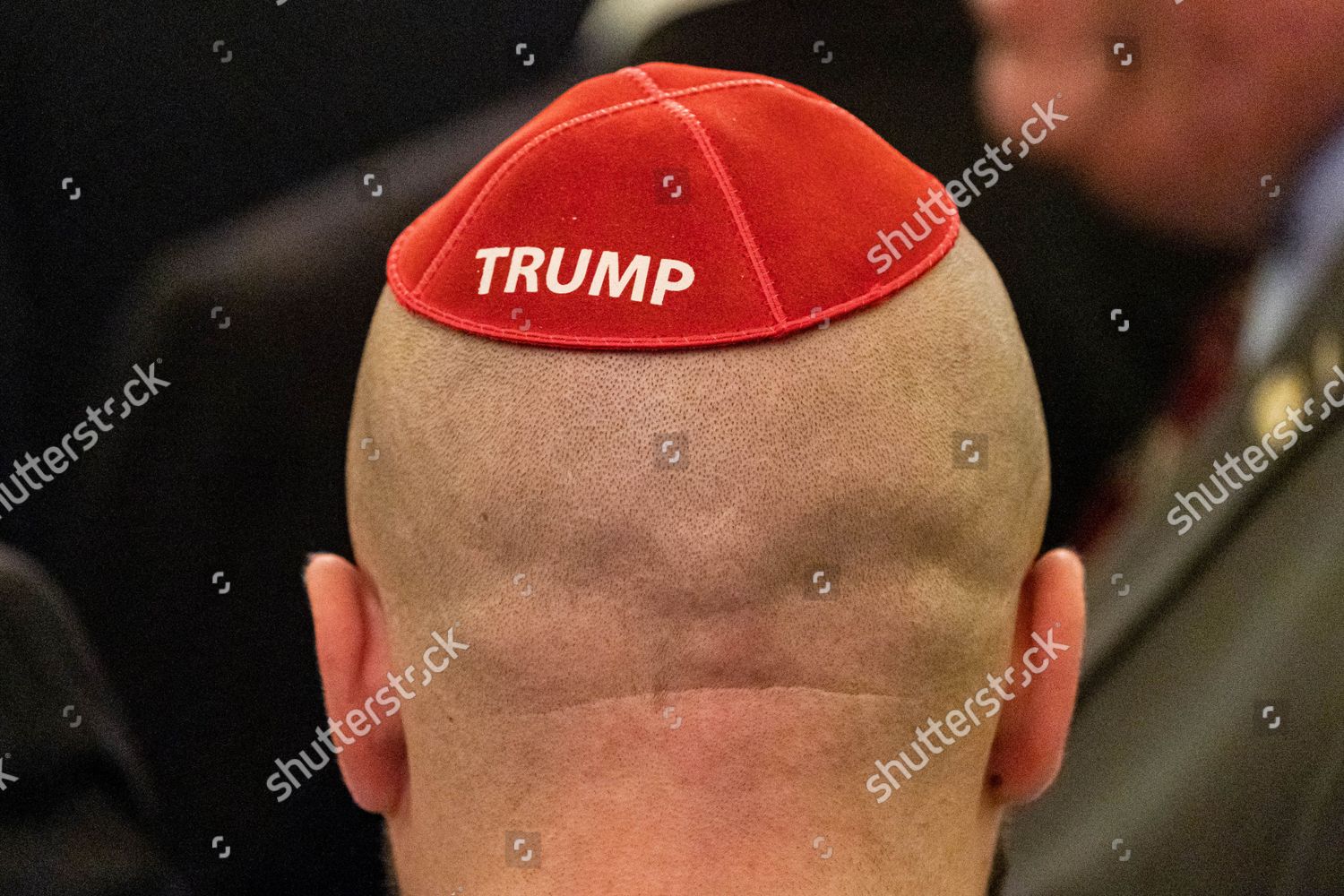 Jewish Participants Wearing Yamaka Hat Wait Editorial Stock Photo ...