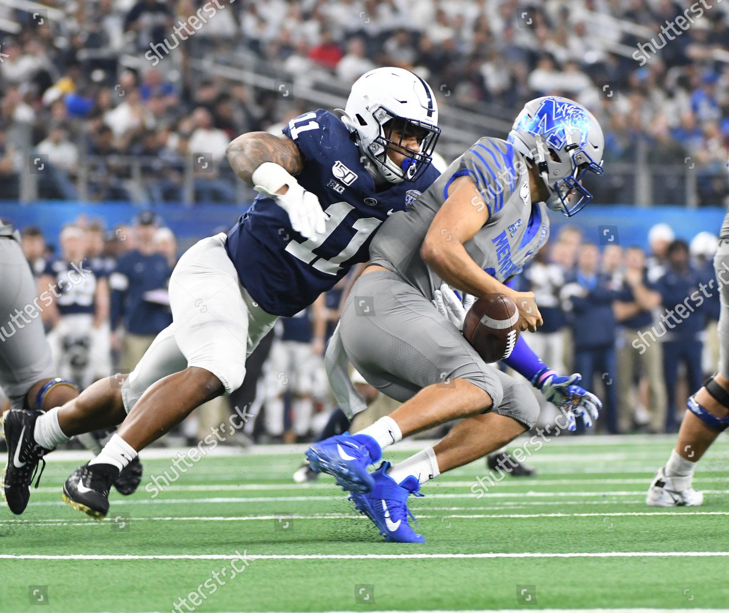 Penn States Micah Parsons Sacks Memphis Editorial Stock Photo - Stock ...