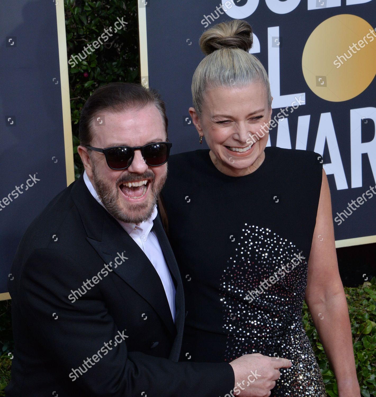 Ricky Gervais And Jane Fallon: A Love Story Tested By Illness - 2k32tak