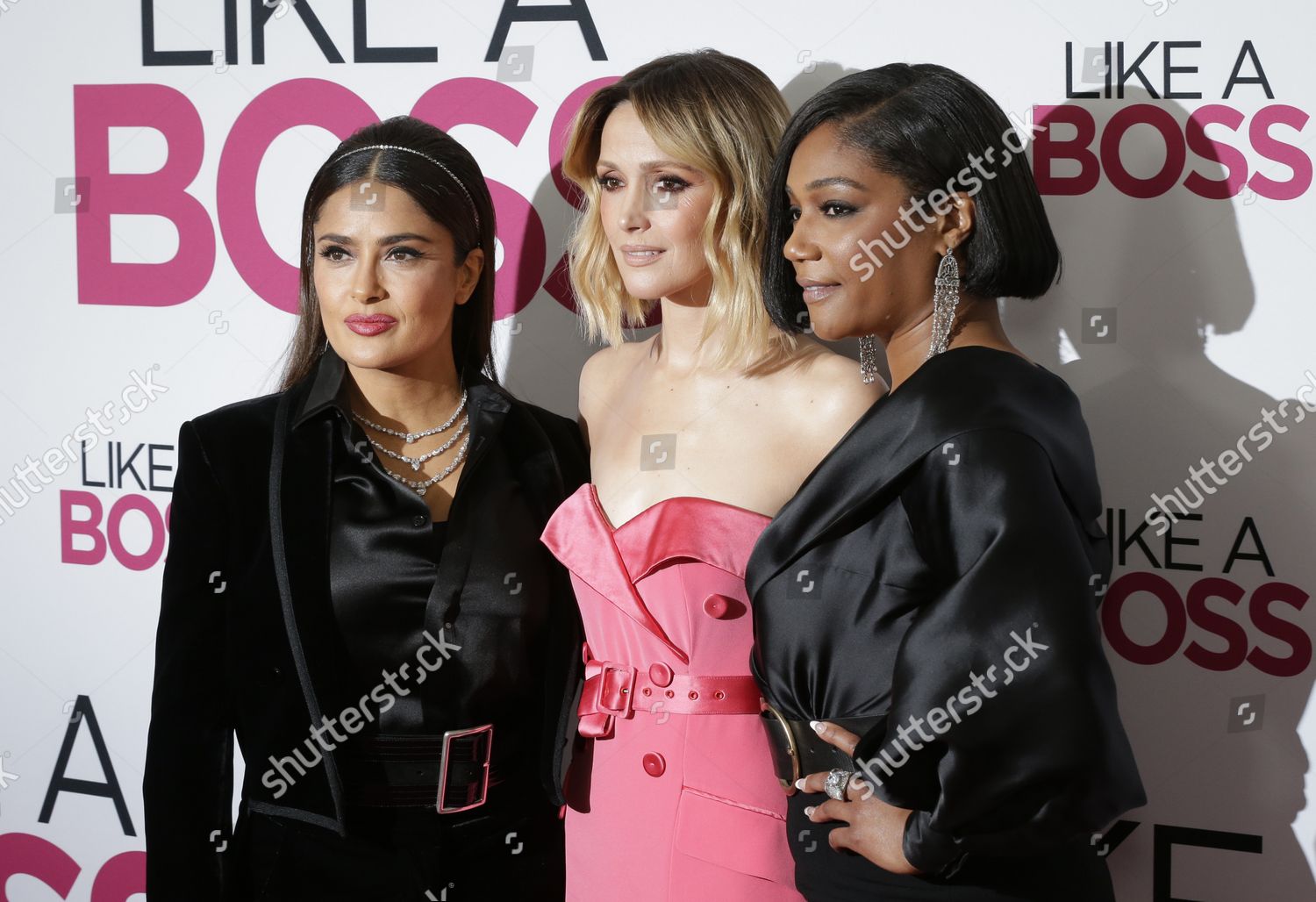 Salma Hayek Rose Byrne Tiffany Haddish Editorial Stock Photo - Stock