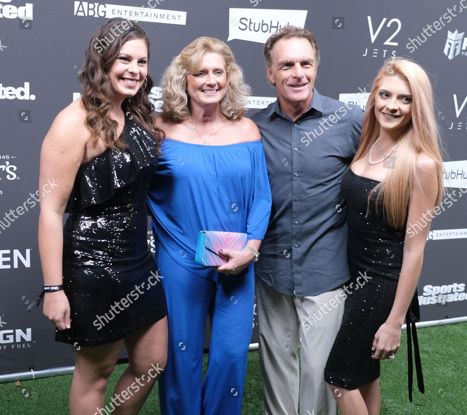 DOUG FLUTIE WIFE LAURIE FORTIER Editorial Stock Photo Stock Image