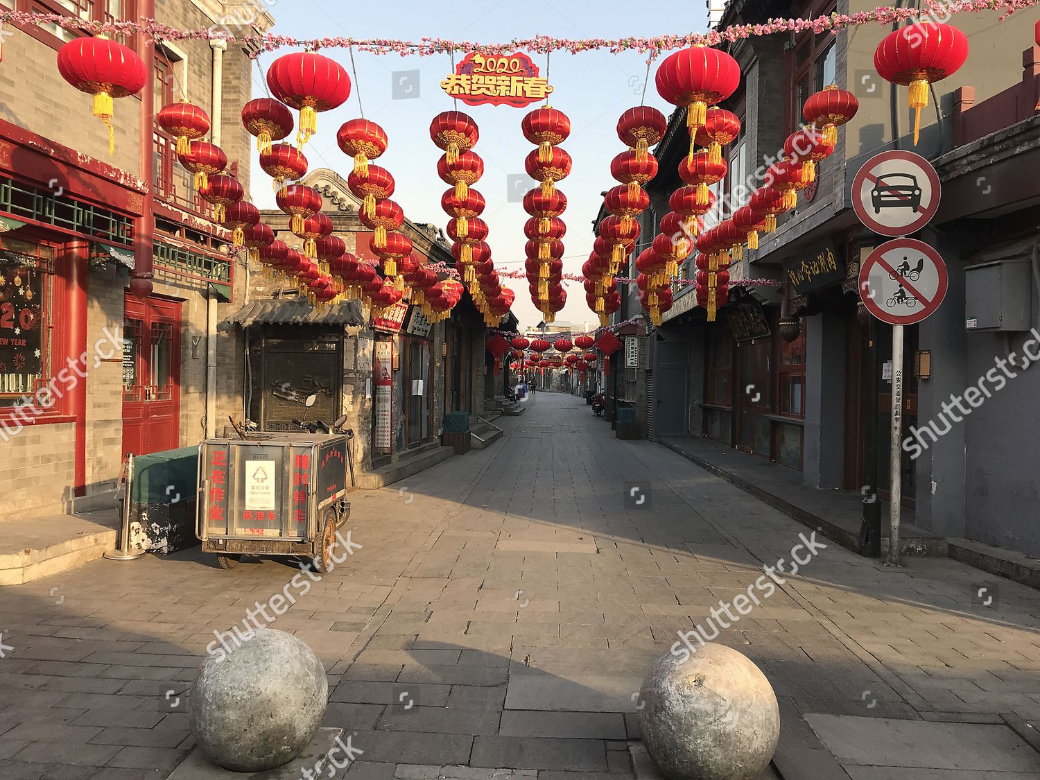 Normally Thriving Tourist District Has Been Editorial Stock Photo 