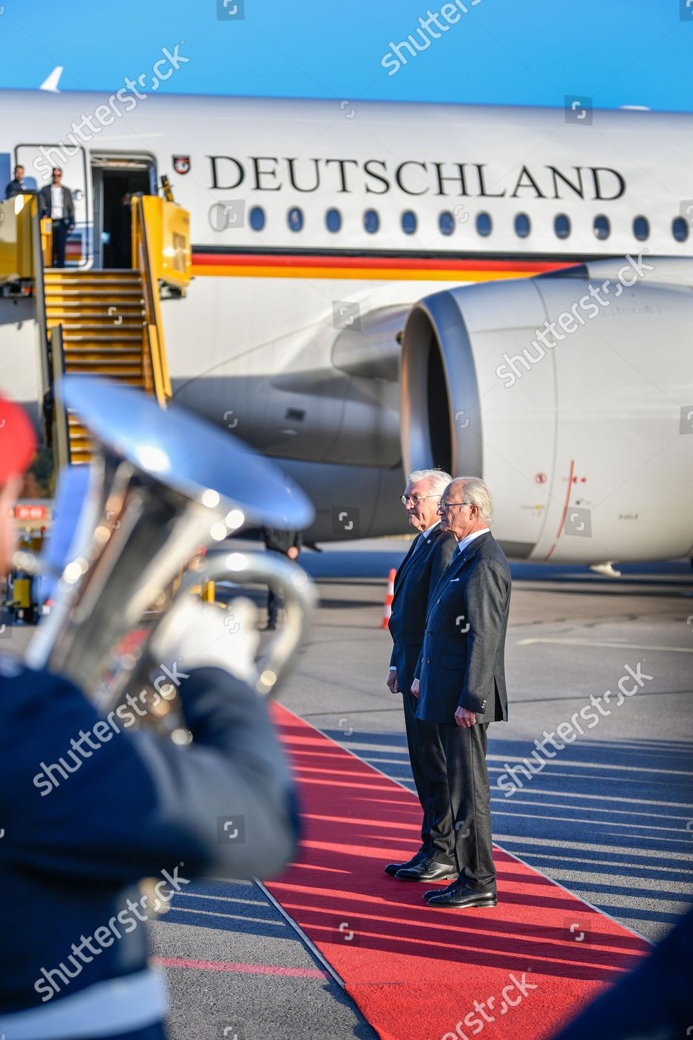 German Federal President Frankwalter Steinmeier Elke Editorial Stock ...