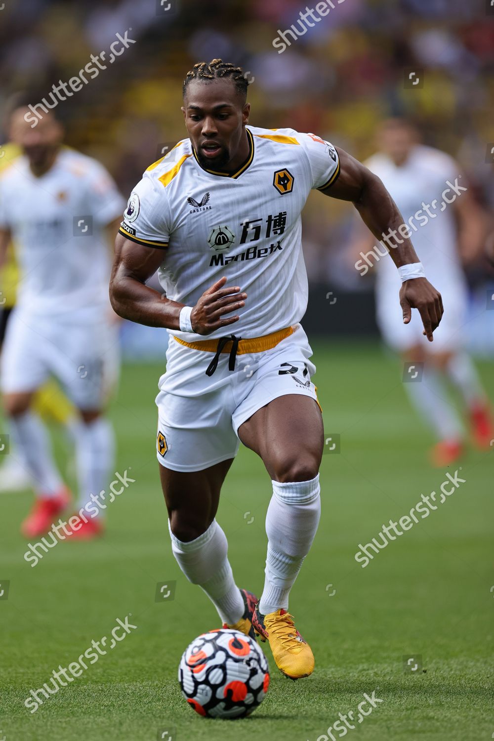 Adama Traore Wolves Action Editorial Stock Photo - Stock Image ...