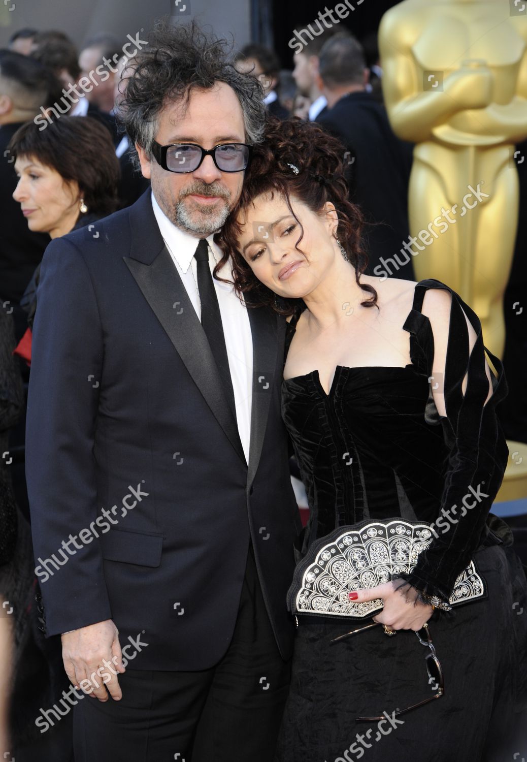 Tim Burton Helena Bonham Carter Arrive Editorial Stock Photo - Stock ...