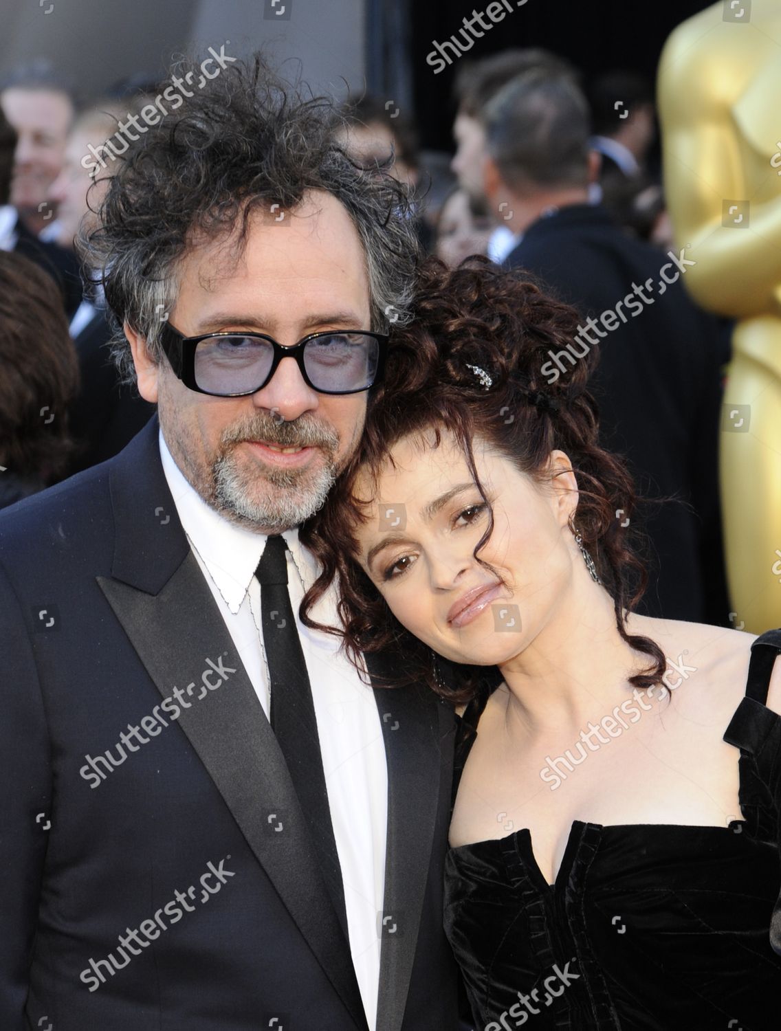 Tim Burton Helena Bonham Carter Arrive Editorial Stock Photo - Stock ...