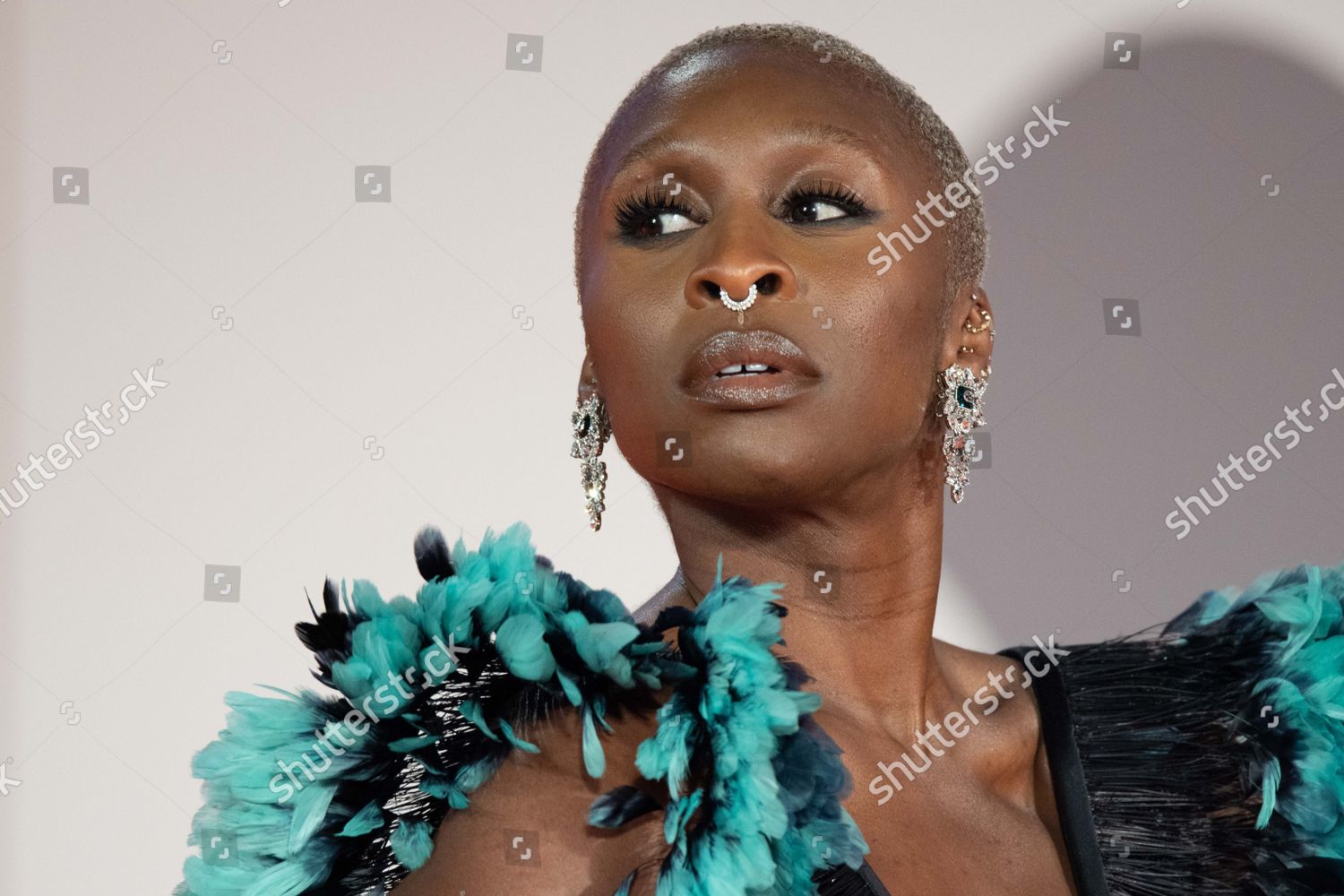 Cynthia Erivo Attends Red Carpet Movie Editorial Stock Photo - Stock