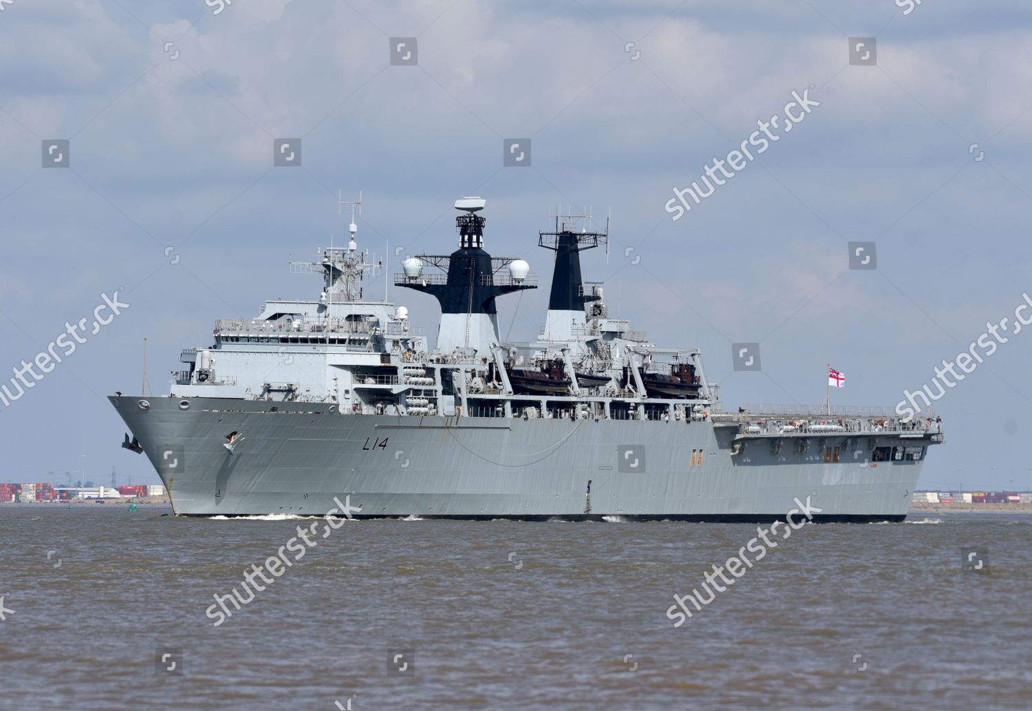 Hms Albion L14 Albion Class Multirole Editorial Stock Photo - Stock ...