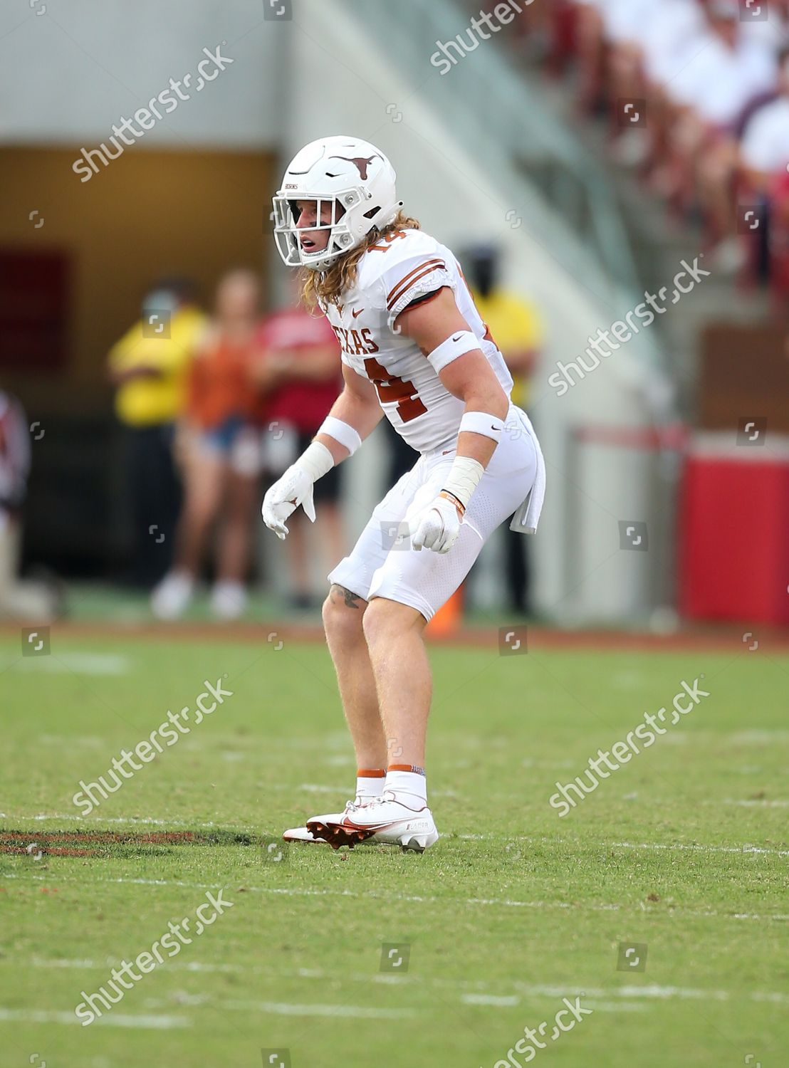 Brenden Schooler 14 Longhorn Free Safety Editorial Stock Photo - Stock
