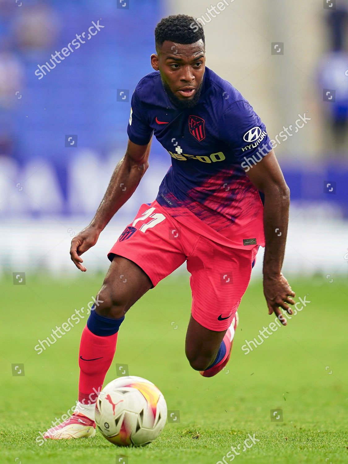 Thomas Lemar Atletico De Madrid Editorial Stock Photo - Stock Image ...