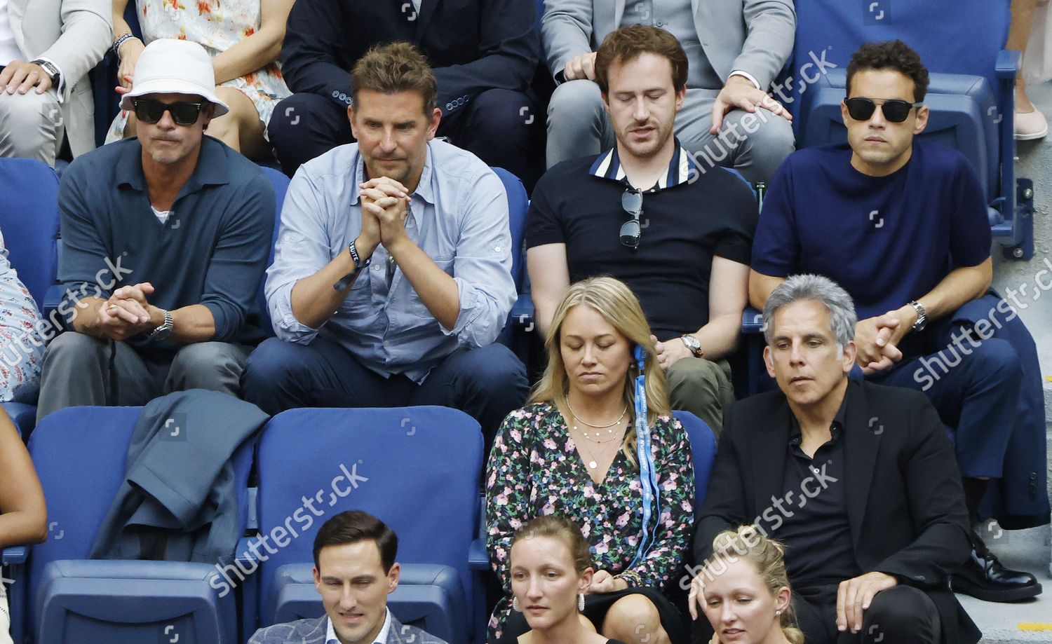 brad pitt us open sunglasses