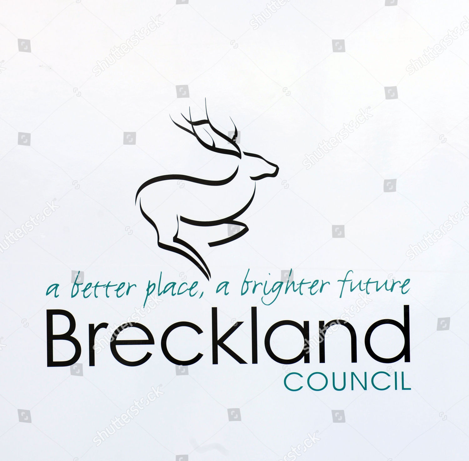 Breckland District Council Logo Editorial Stock Photo - Stock Image ...