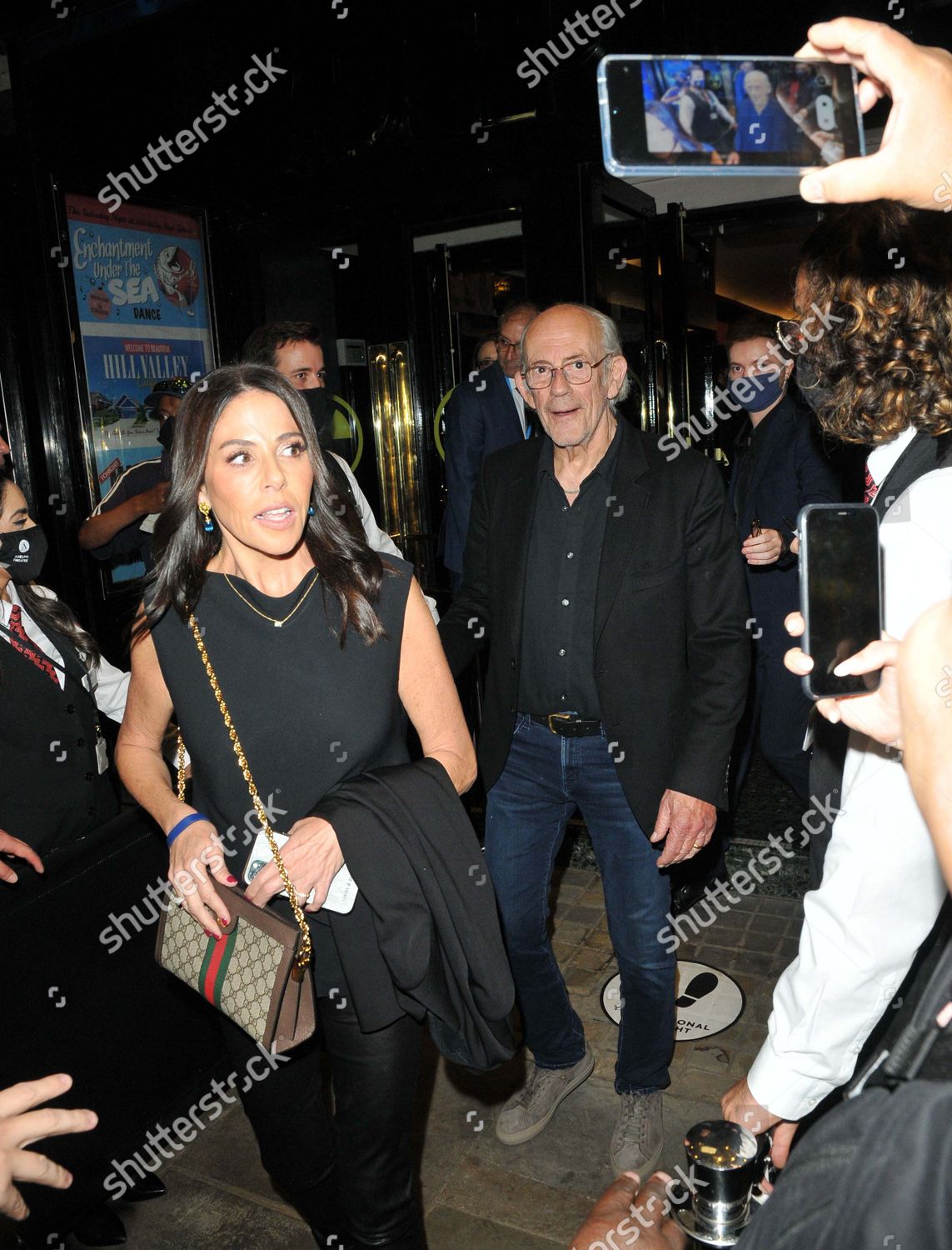 Lisa Loiacono Christopher Lloyd Editorial Stock Photo - Stock Image
