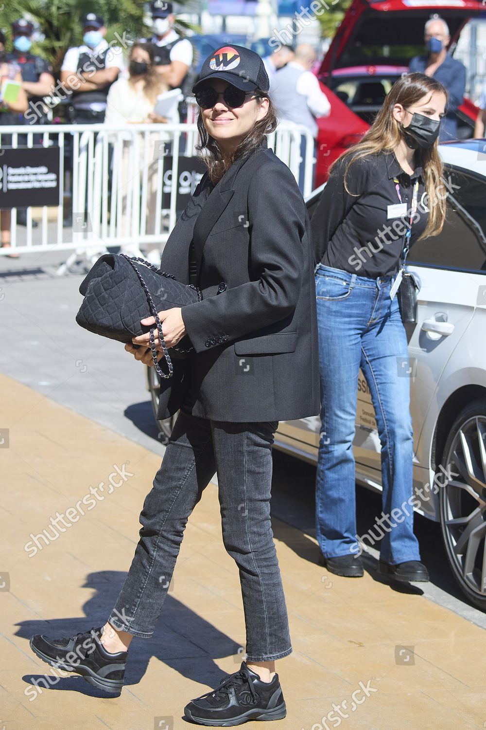 Marion Cotillard Arrives Maria Cristina Hotel Editorial Stock Photo