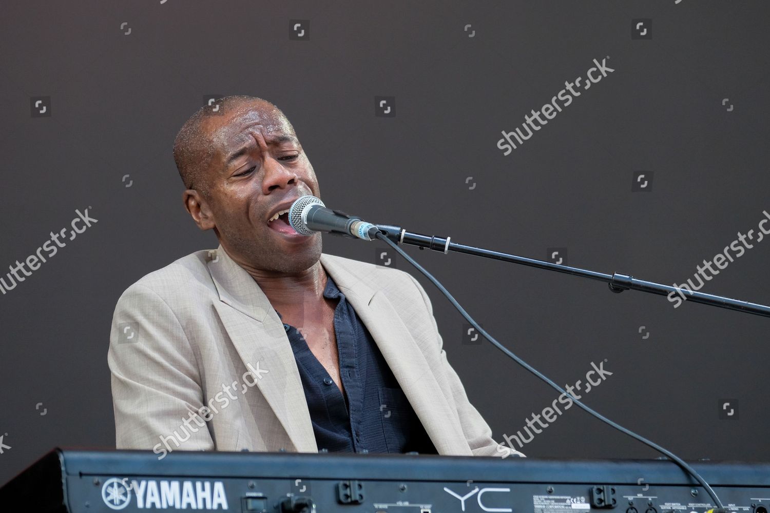 Andrew Roachford Mbe British Singer Songwriter Editorial Stock Photo ...