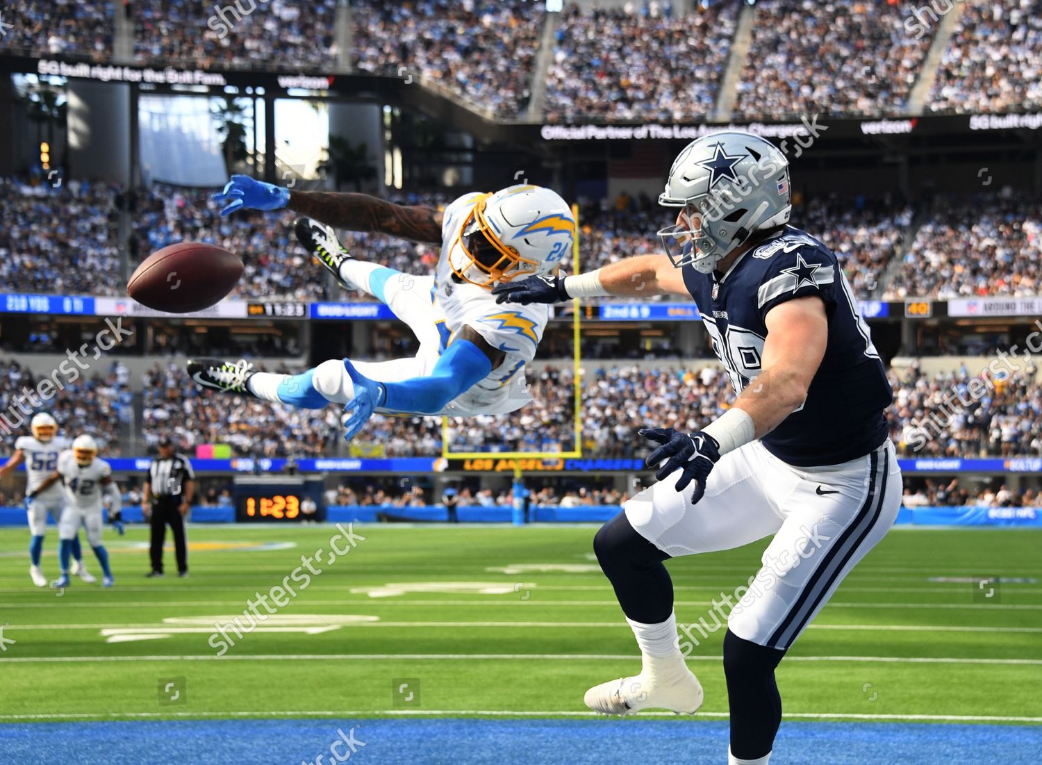 Nasir Adderley Los Angeles Chargers v Dallas Cowboys 2021 Images