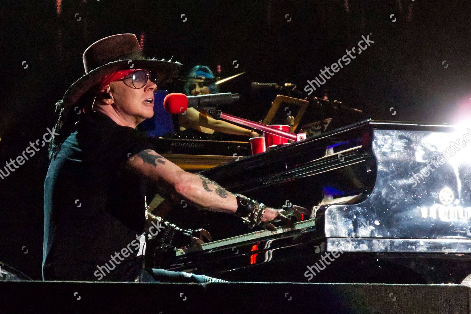 Axl Rose Guns N Roses Performs Editorial Stock Photo - Stock Image