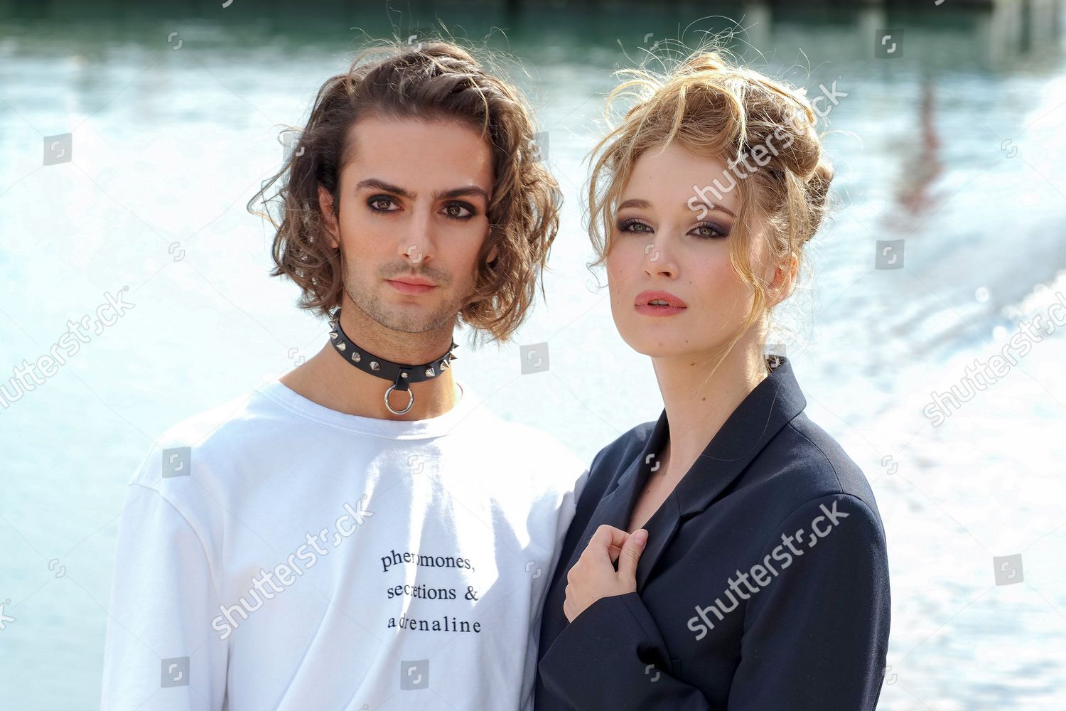 Nicolas Anselmo Catherine Davydzenka Couple Nicolas Anselmo Catherine Davydzenka Editorial Stock Photo - Stock Image |  Shutterstock