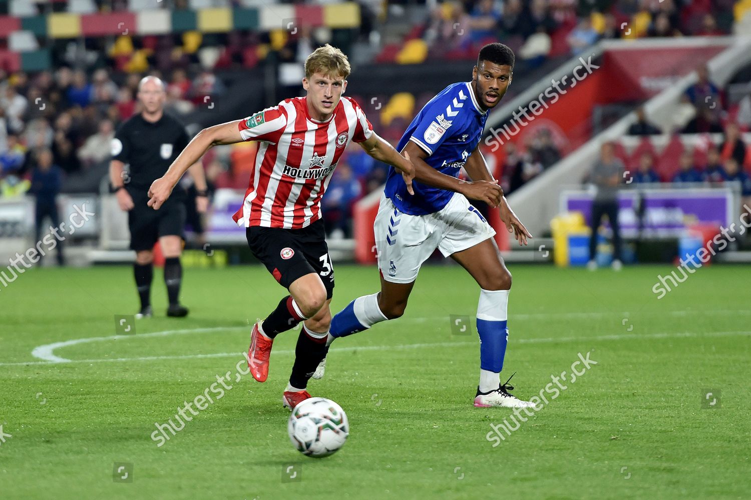 Mads Roerslev Brentford Oldham Athletics Kyle Editorial Stock Photo ...