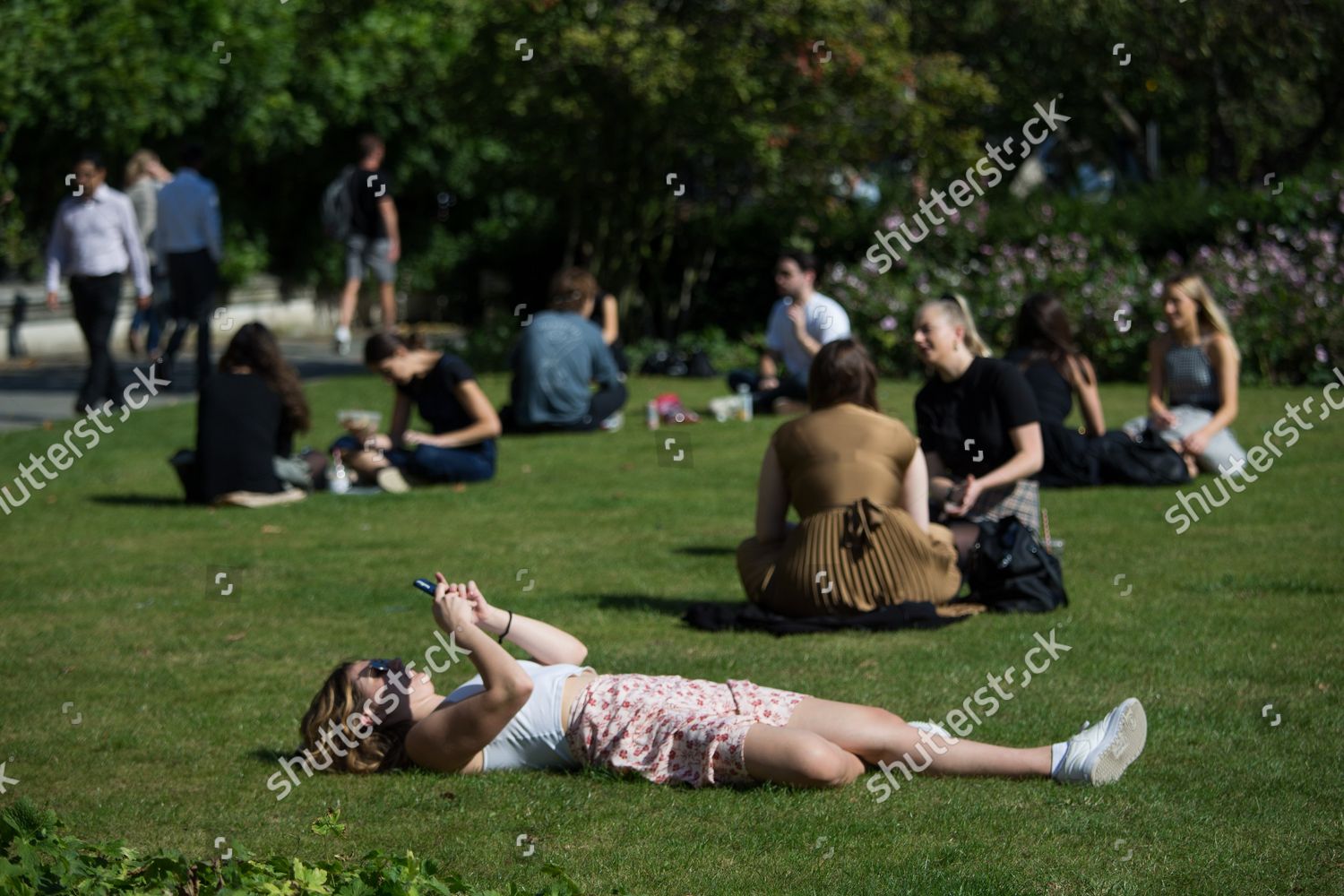 Members Public Enjoy Weather St Pauls Editorial Stock Photo Stock Image Shutterstock