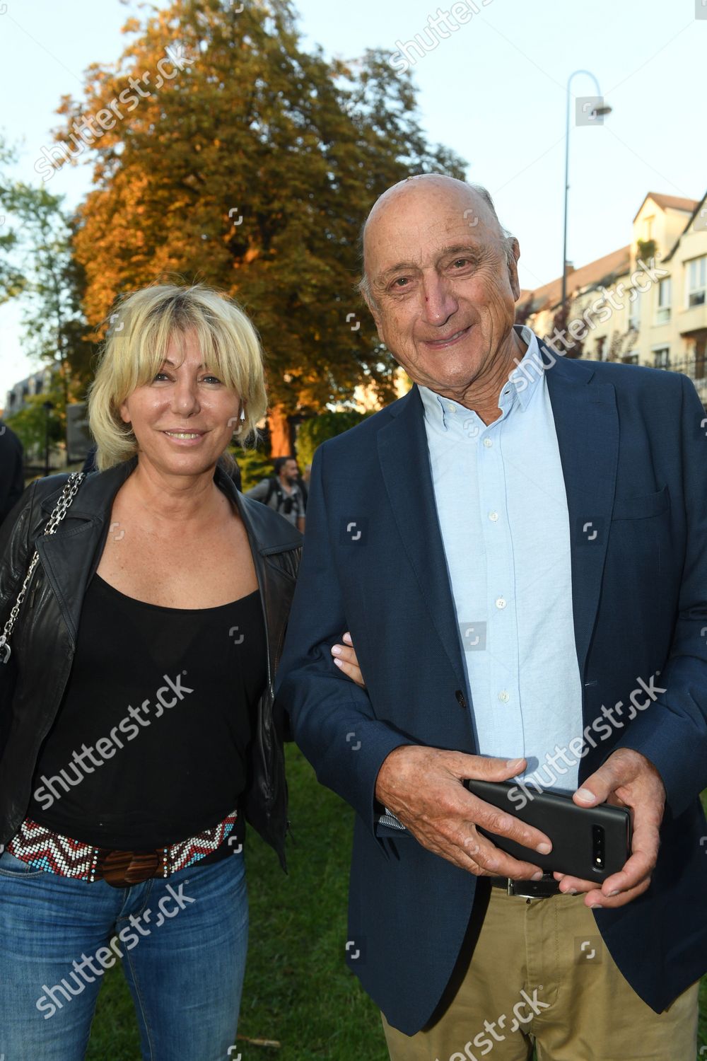 Pierre Bonte His Wife Inauguration Theatre Editorial Stock Photo