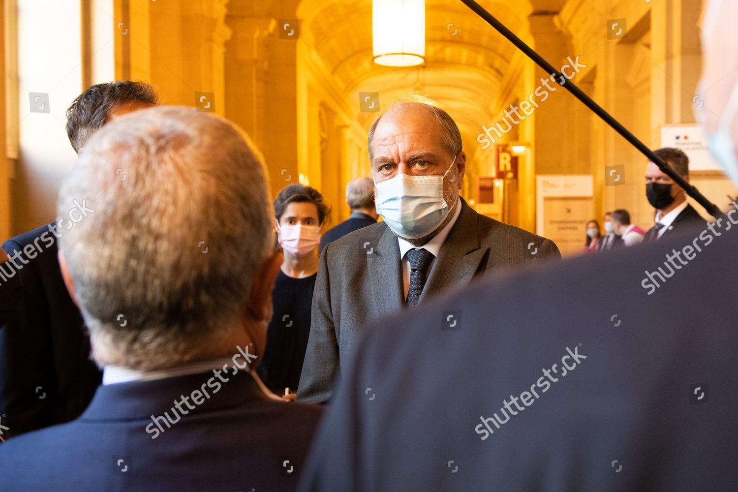 Eric Dupond Moretti Custodian Seals Minister Editorial Stock Photo