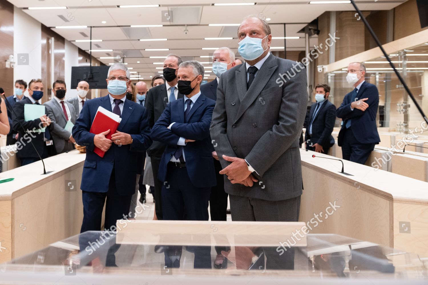 Eric Dupond Moretti Custodian Seals Minister Editorial Stock Photo