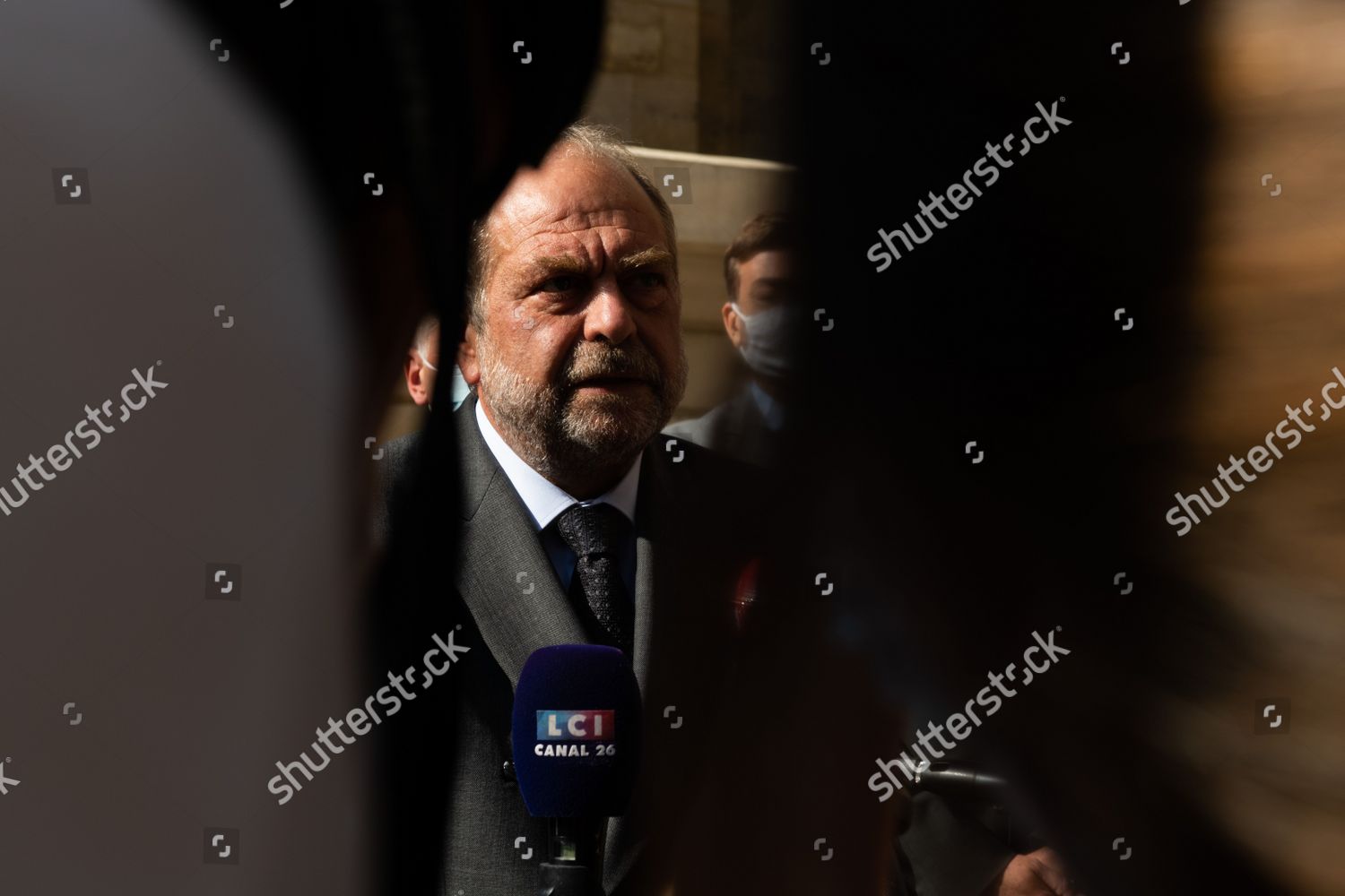 Eric Dupond Moretti Custodian Seals Minister Editorial Stock Photo