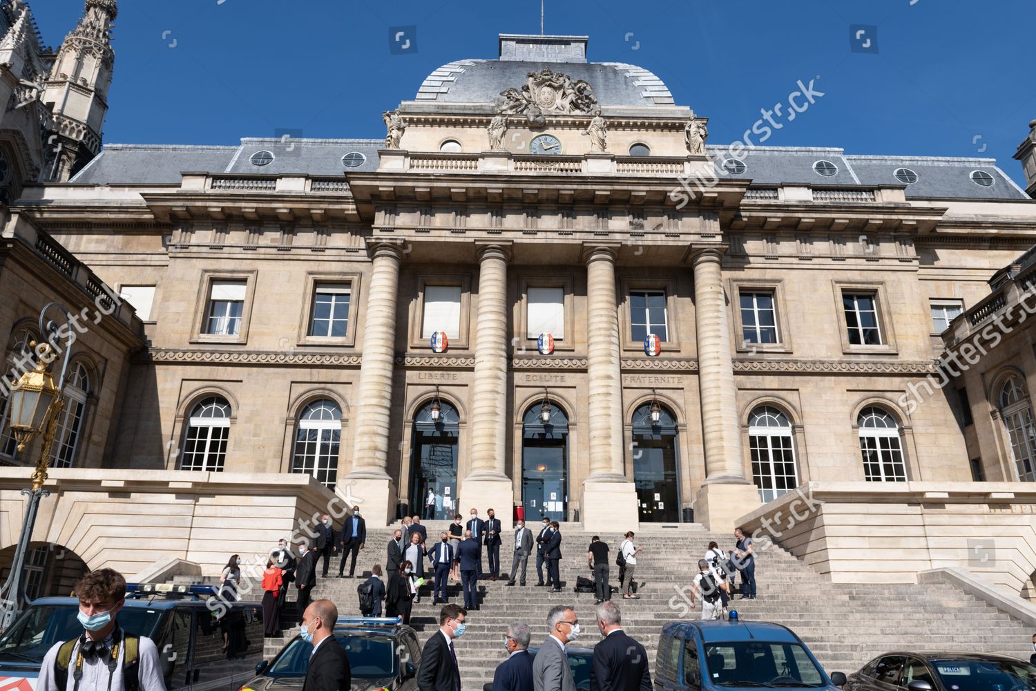Eric Dupond Moretti Custodian Seals Minister Editorial Stock Photo