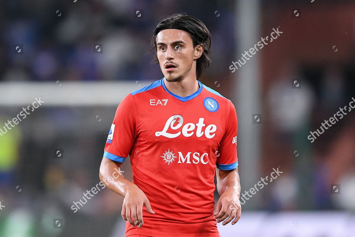 Eljif Elmas Ssc Napoli Looks On Editorial Stock Photo - Stock Image ...