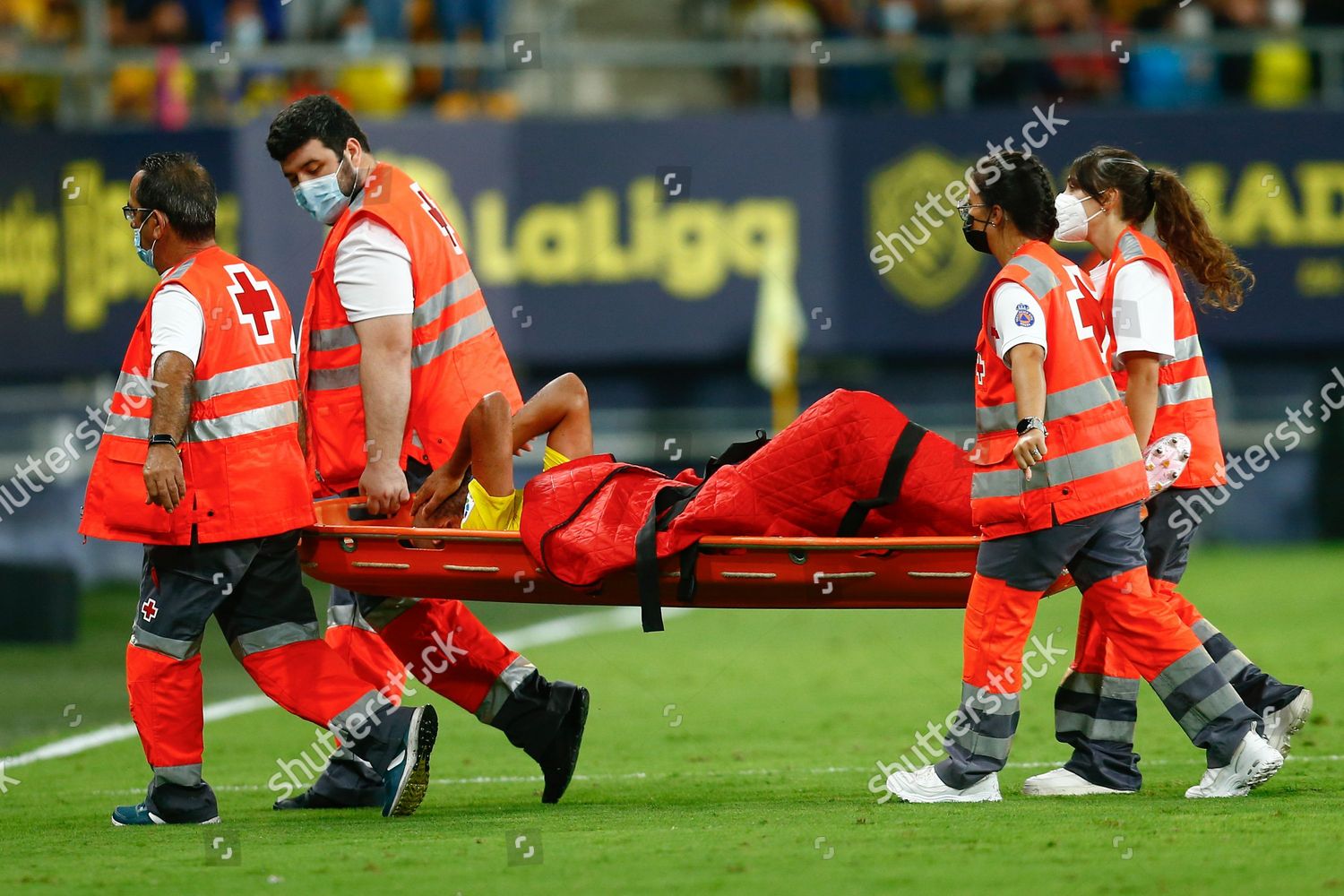 Rafael Jimenez Fali Cadiz CF injury Editorial Stock Photo ...