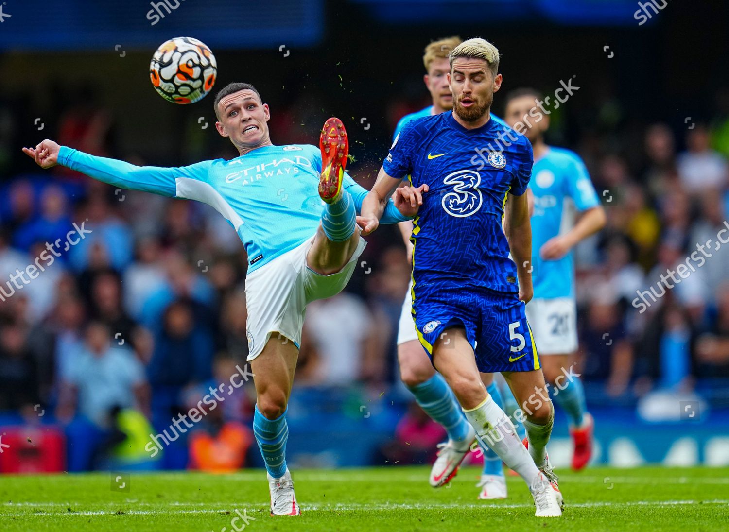 Phil Foden Manchester City Stretches Ball Editorial Stock Photo - Stock ...