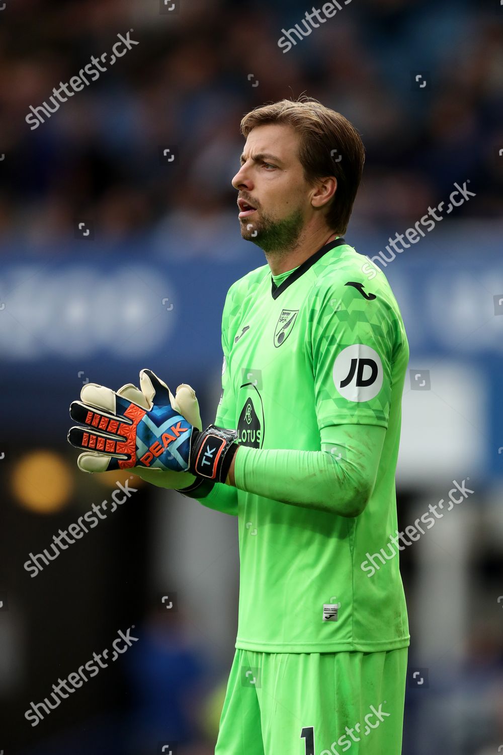 Norwich City Goalkeeper Tim Krull Editorial Stock Photo - Stock Image ...