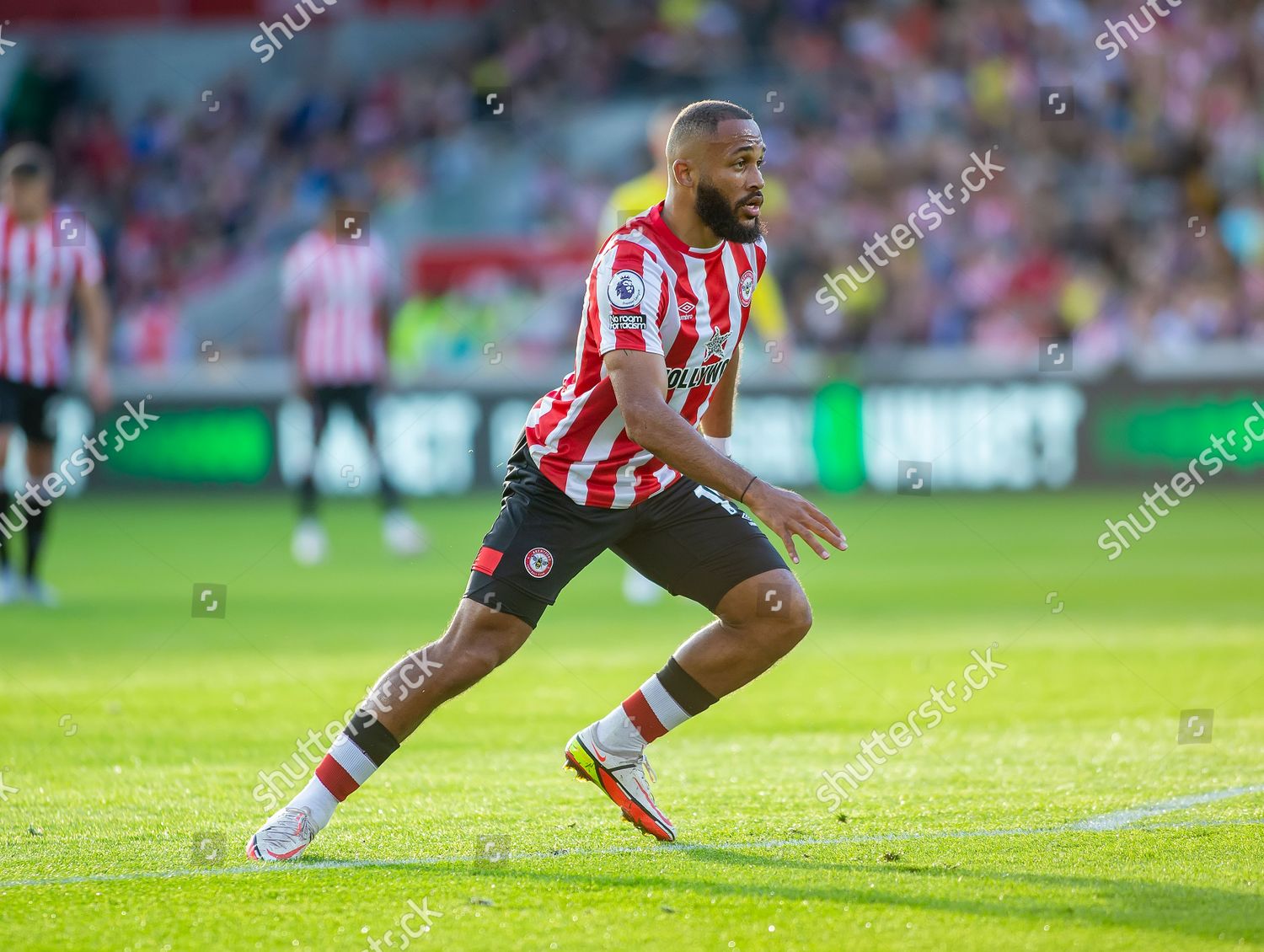 Bryan Mbeumo Brentford Action Editorial Stock Photo - Stock Image ...