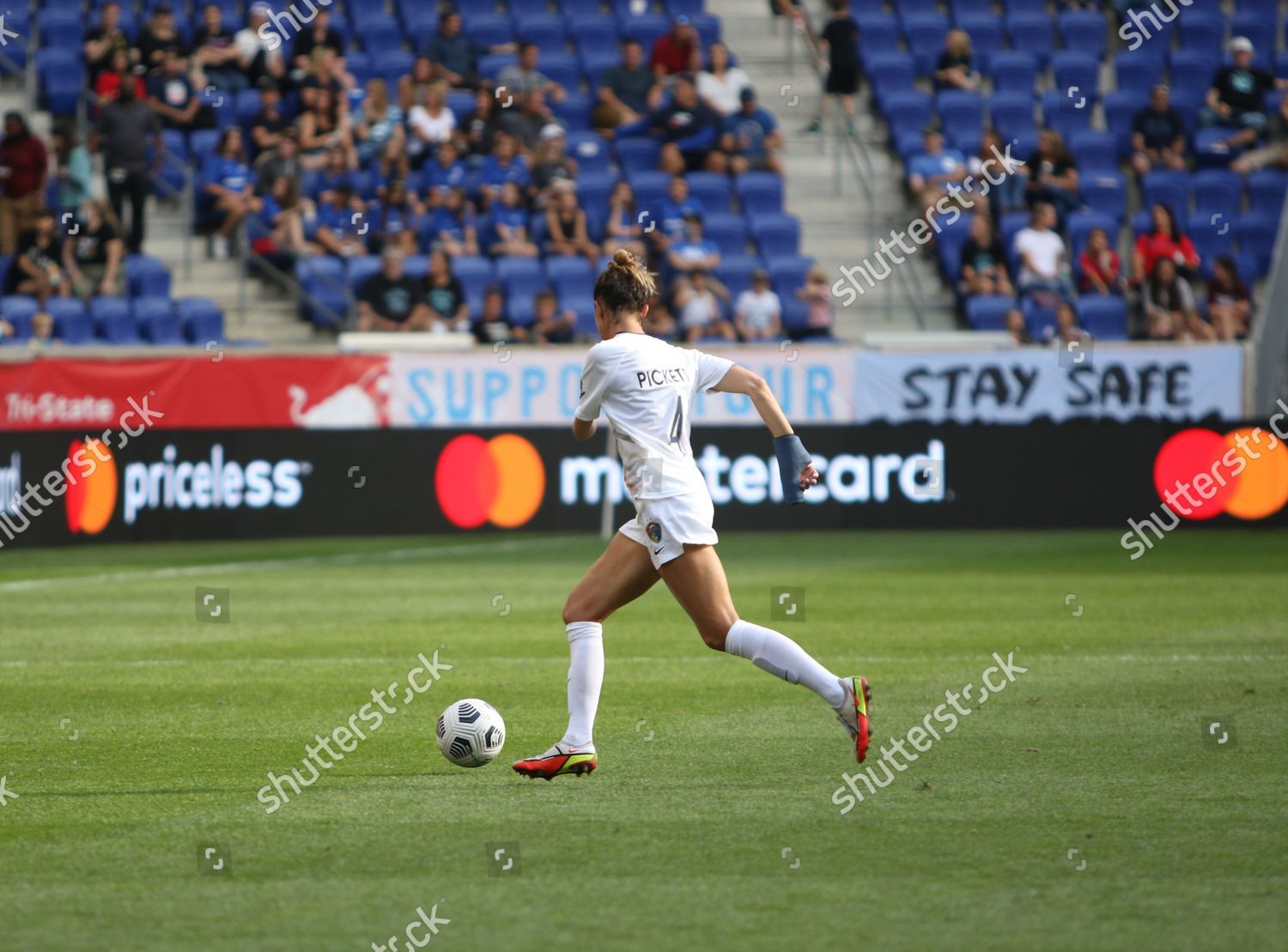 Carson Pickett 4 North Carolina Courage Editorial Stock Photo Stock