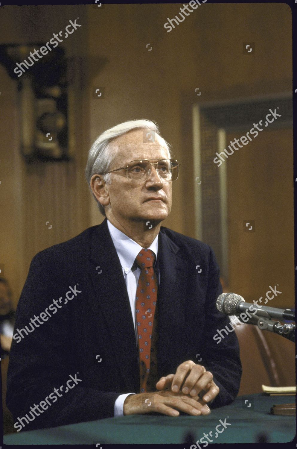 Judge William S Sessions Attending His Editorial Stock Photo Stock