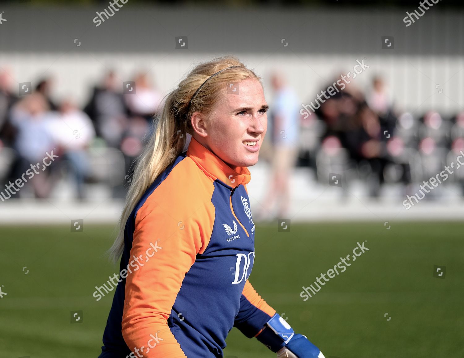 Rangers Goalkeeper Megan Cunningham 25 During Editorial Stock Photo ...