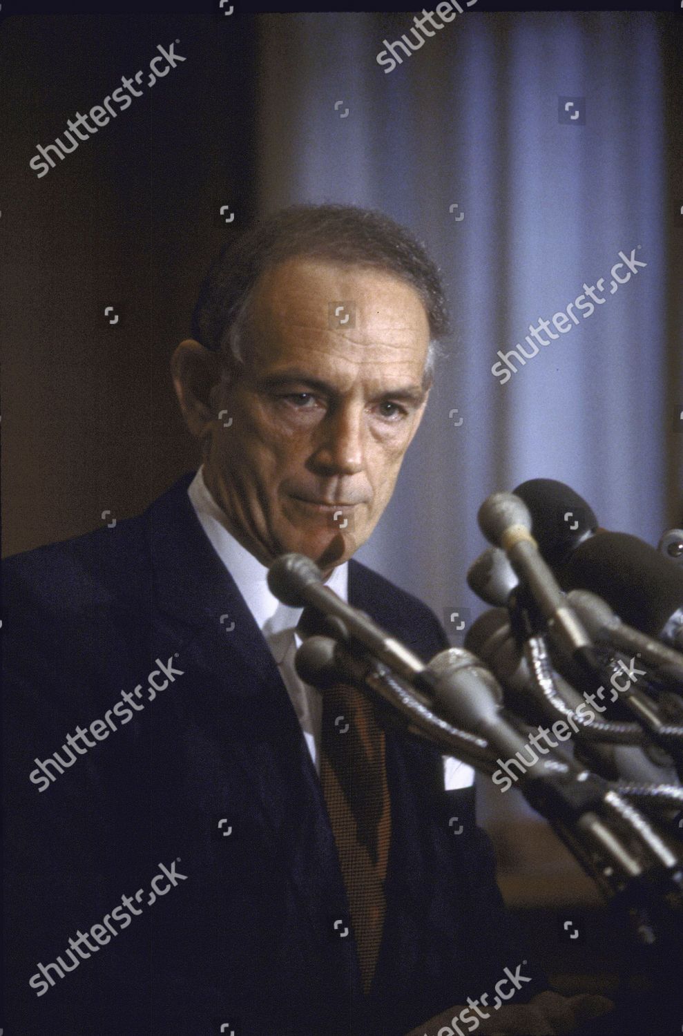 Senator J Bennett Johnston Jr Speaking Editorial Stock Photo - Stock ...