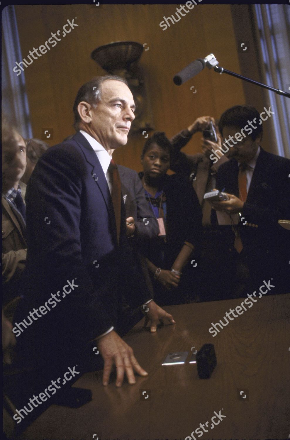 Senator J Bennett Johnston Jr Speaking Editorial Stock Photo - Stock ...