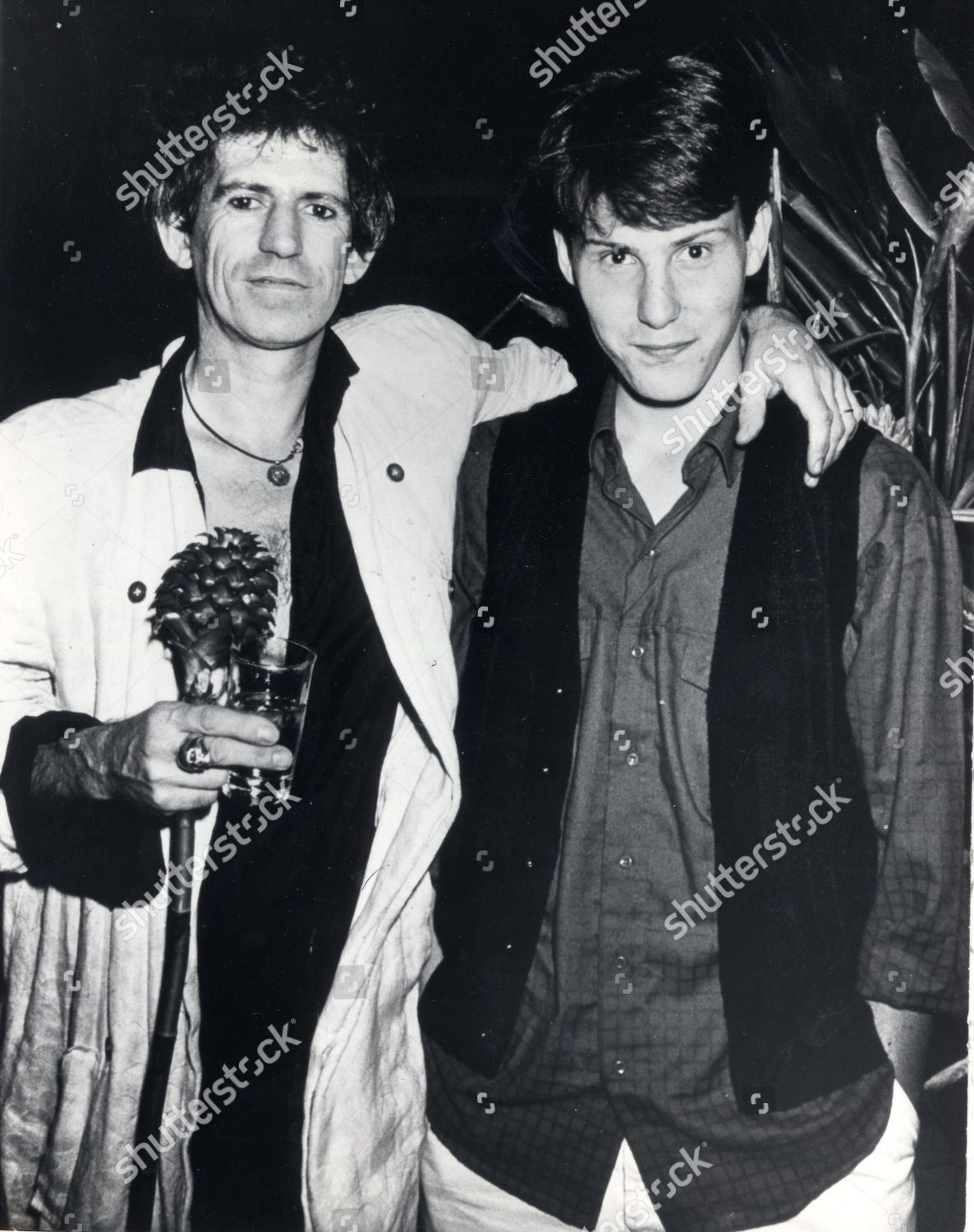 Keith Richards His Son Marlon Richards Editorial Stock Photo - Stock