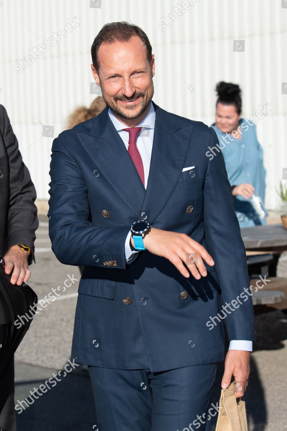 Crown Prince Haakon Norway During Visit Editorial Stock Photo - Stock ...