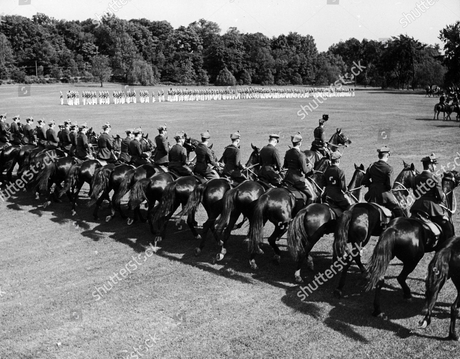 Culvers Cavalry Black Horse Troop Editorial Stock Photo - Stock Image ...