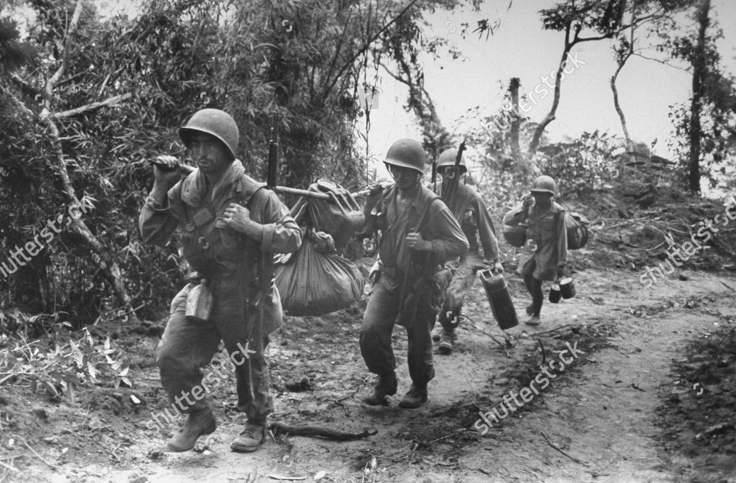 American Soldiers 33rd Inf Div Filipino Editorial Stock Photo - Stock ...