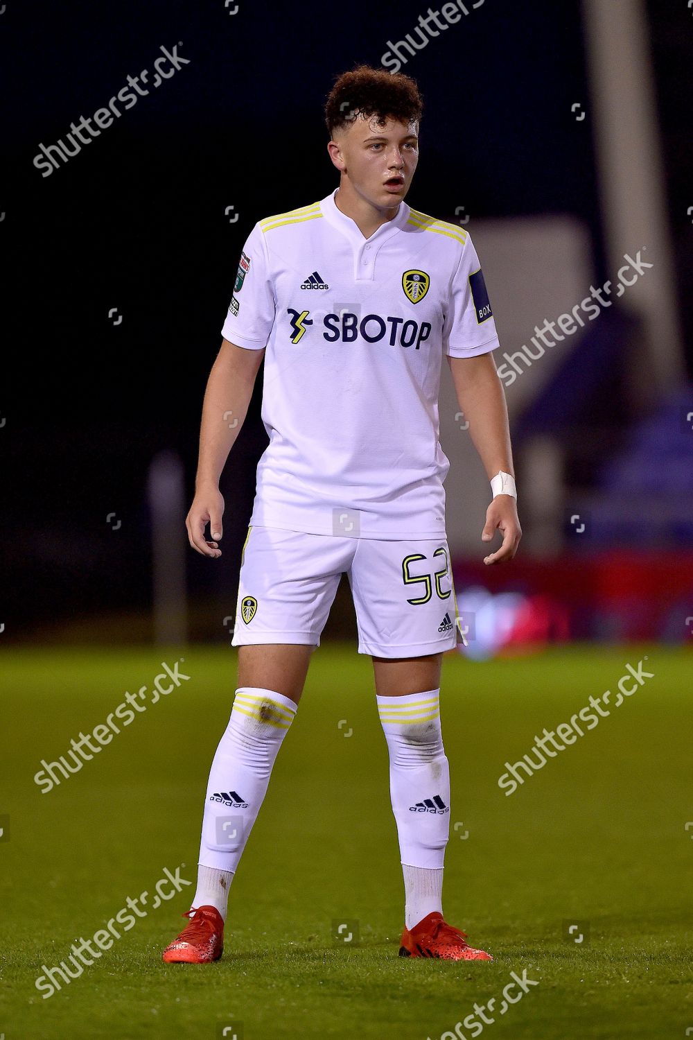Kris Moore Leeds United During Efl Editorial Stock Photo - Stock Image