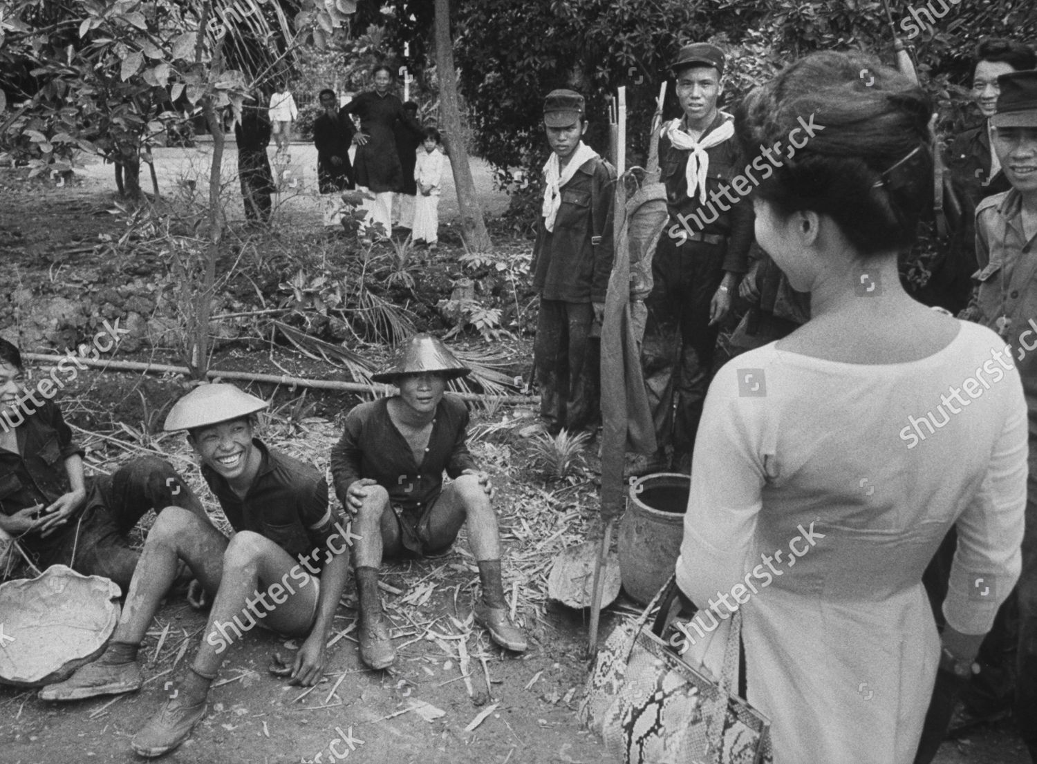 Mrs Dinh Nhu Ngo Chats Vietnamese Editorial Stock Photo Stock Image