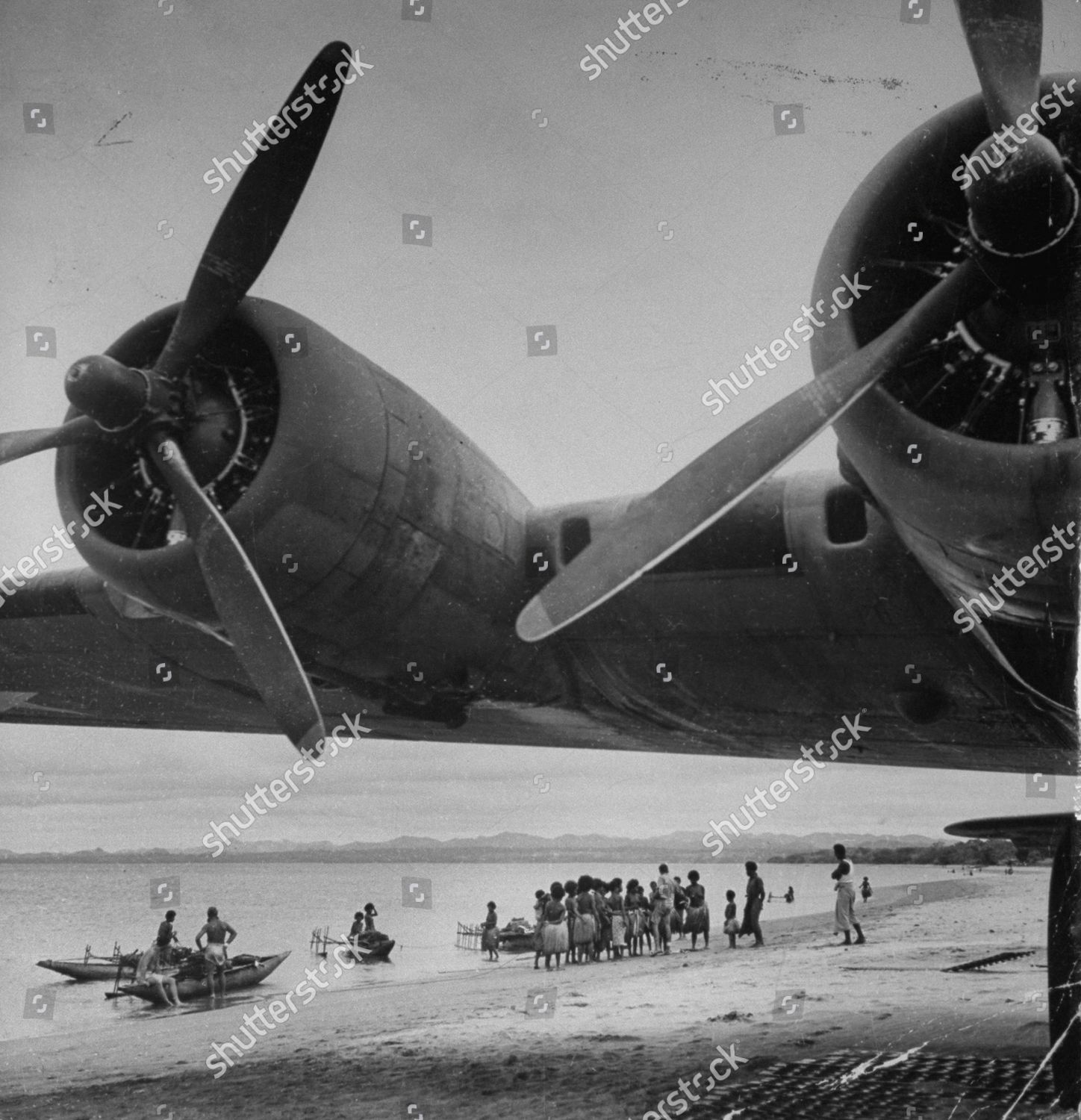 Crew American B17 Bomber Frank Buck Editorial Stock Photo - Stock Image ...