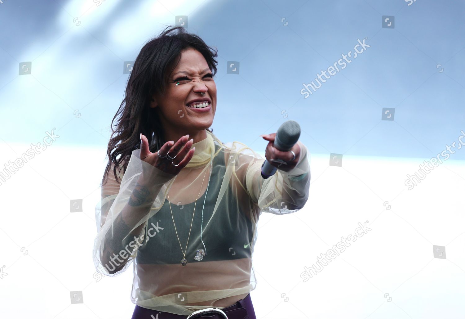 Icona Pop Aino Jawo During Concert Editorial Stock Photo Stock Image icona-pop-aino-jawo-during-concert-editorial-stock-photo-stock-image